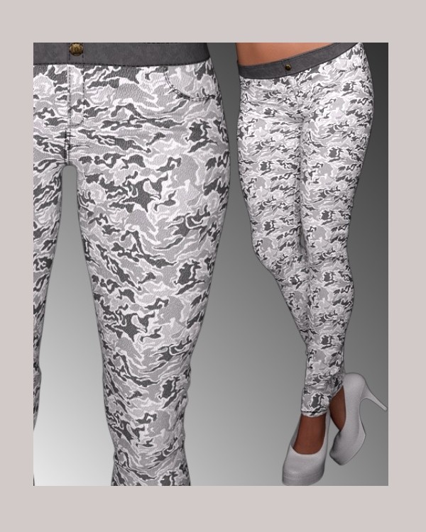ST13 Colormix 2 Low Leather Pant by N/A