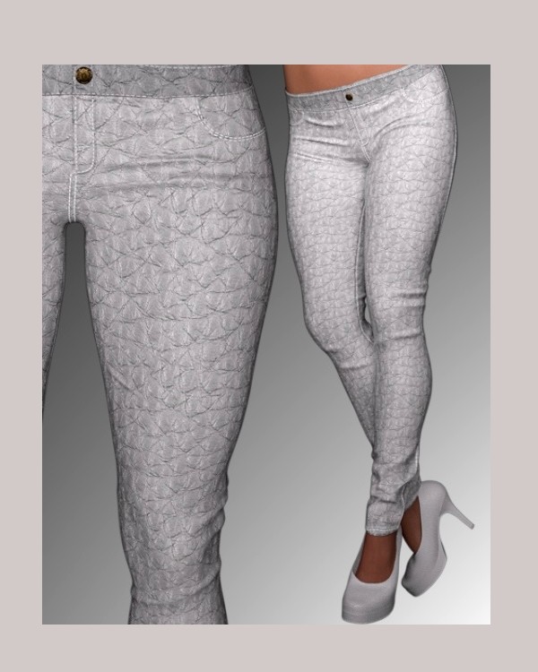 ST13 Colormix 2 Low Leather Pant by N/A