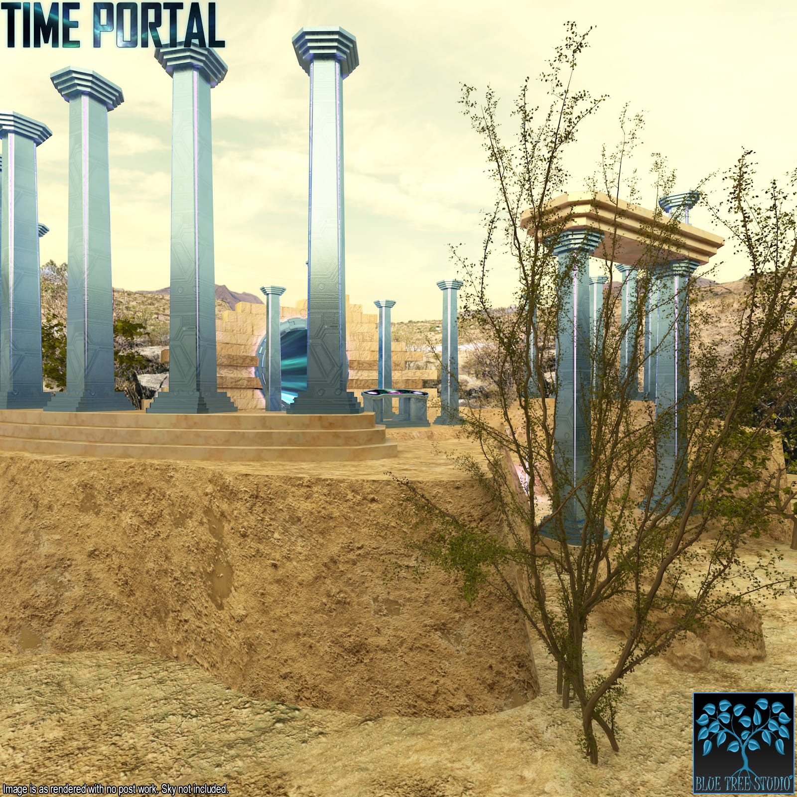 Time Portal for Poser by N/A