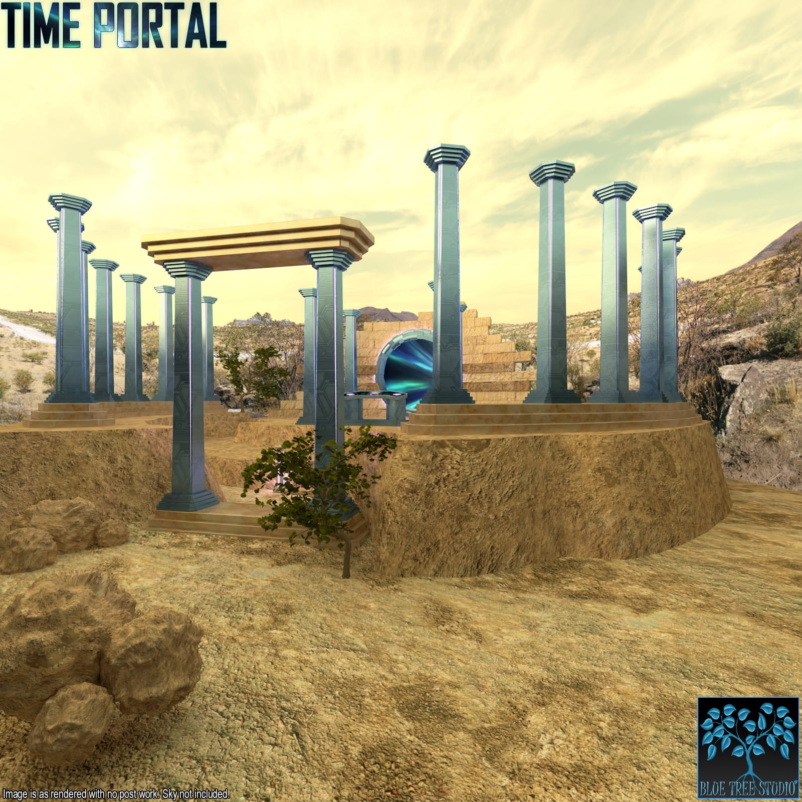 Time Portal for Poser by N/A