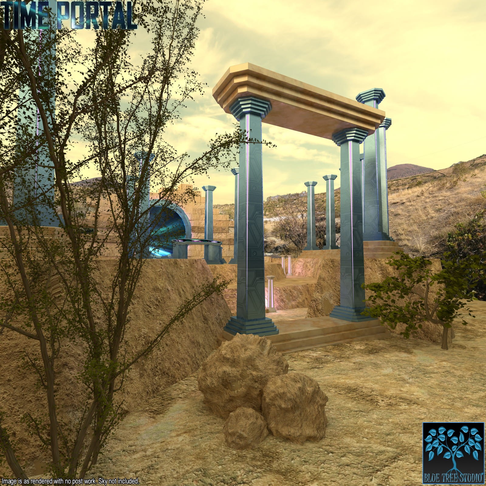 Time Portal for Poser by N/A