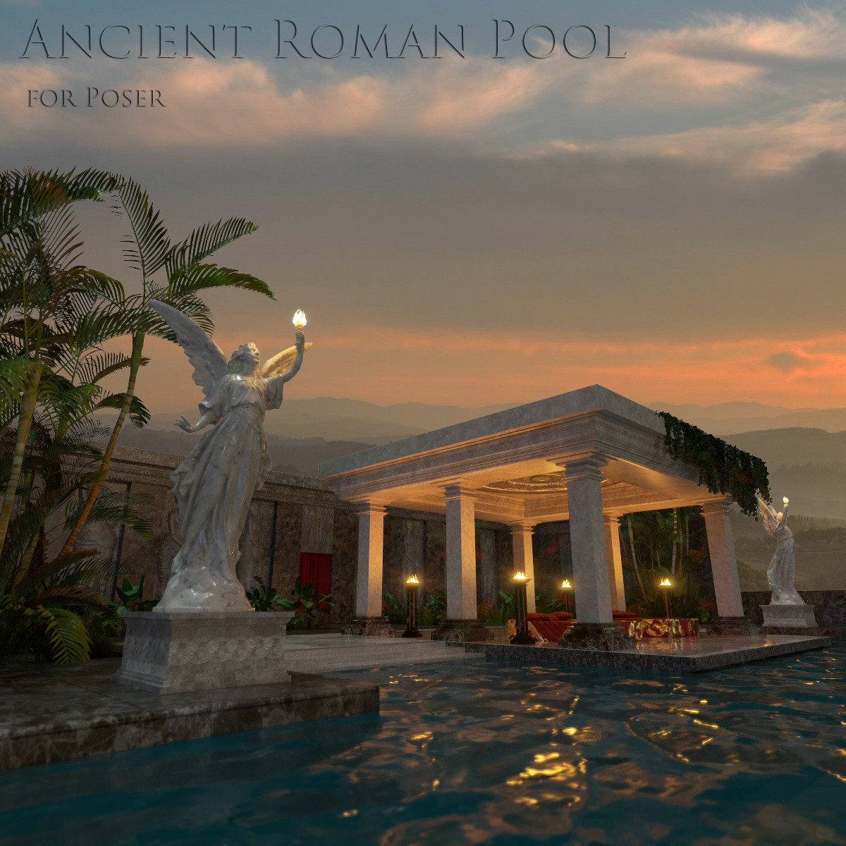 AJ Ancient Roman Pool by N/A
