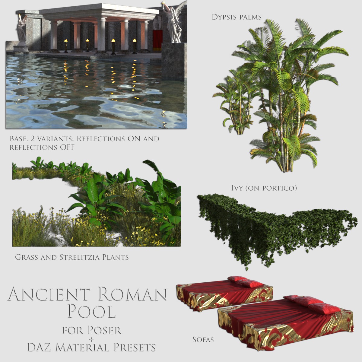 AJ Ancient Roman Pool by N/A