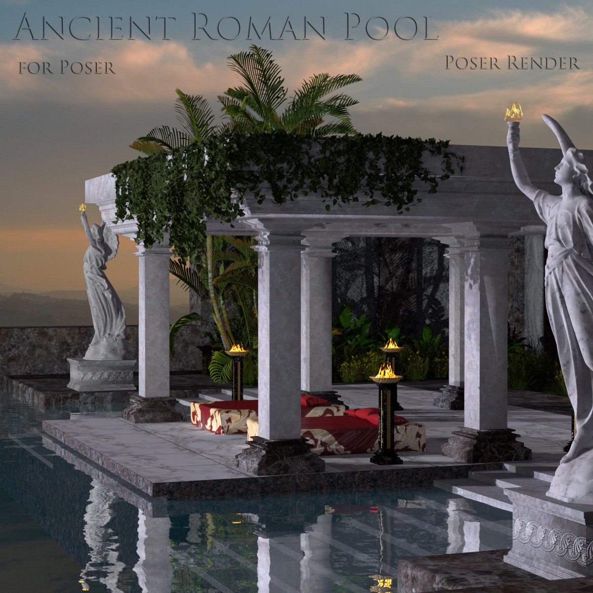 AJ Ancient Roman Pool by N/A