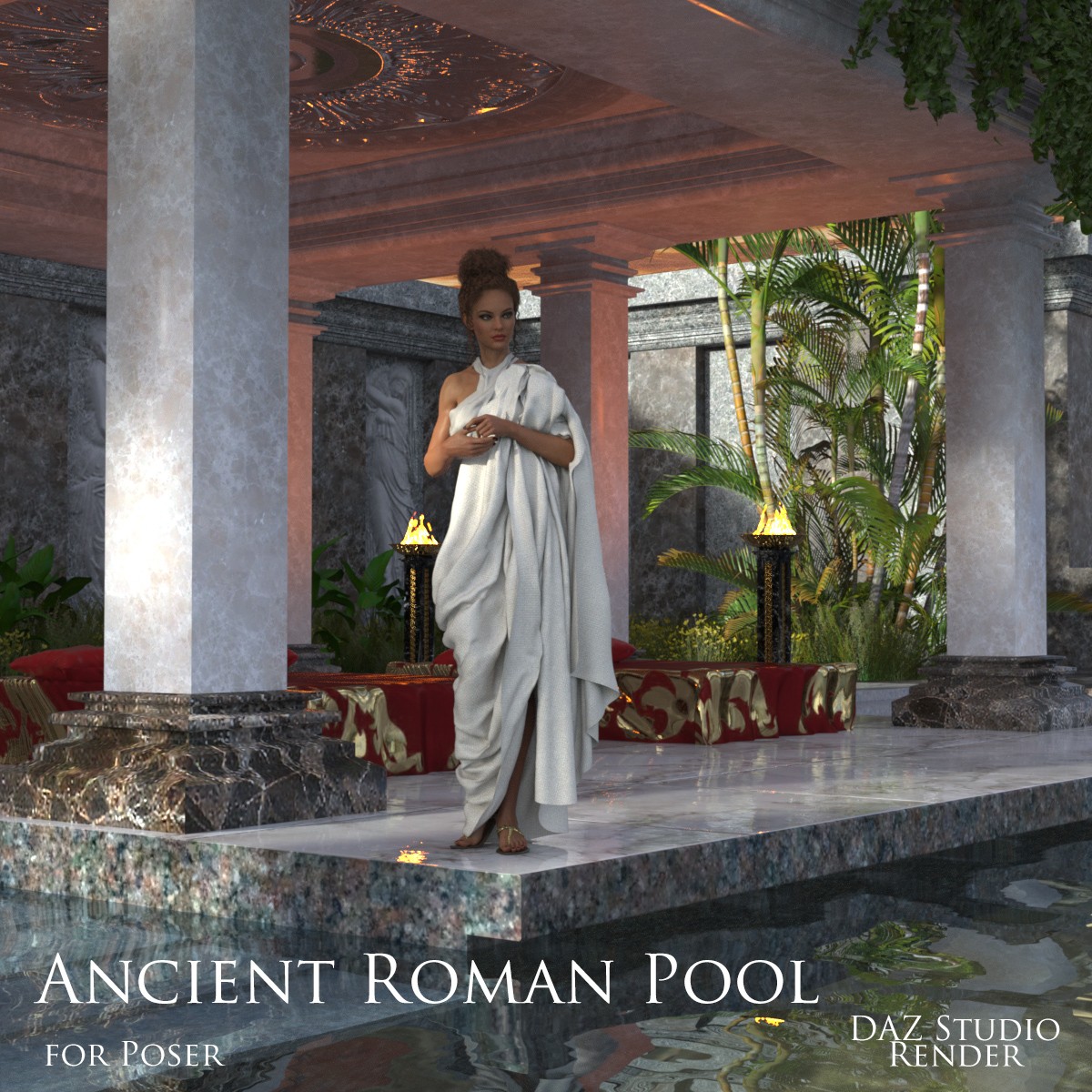 AJ Ancient Roman Pool by N/A