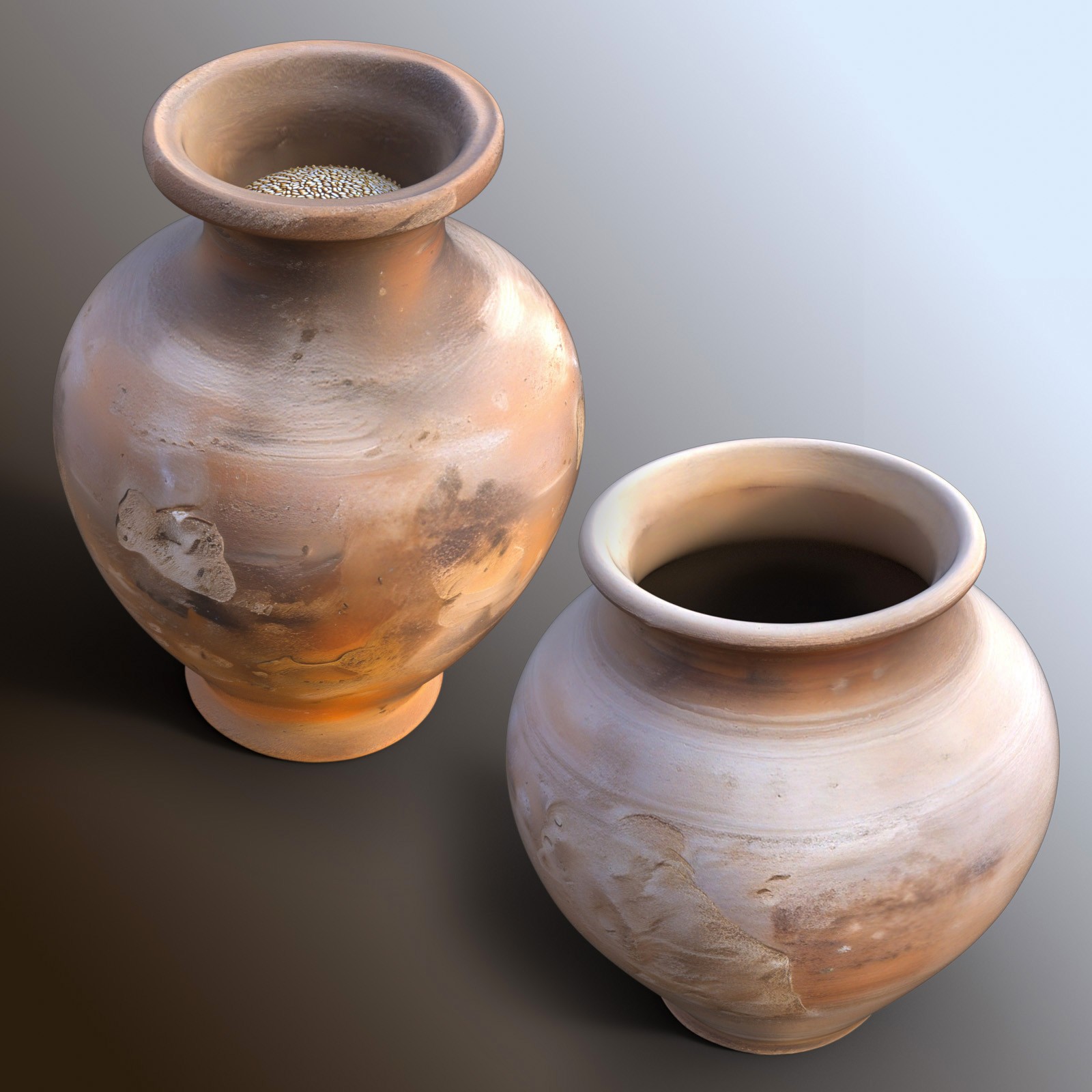 Ancient Pottery by N/A