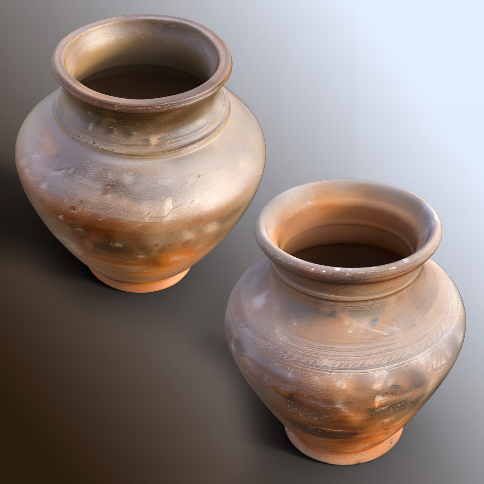 Ancient Pottery by N/A