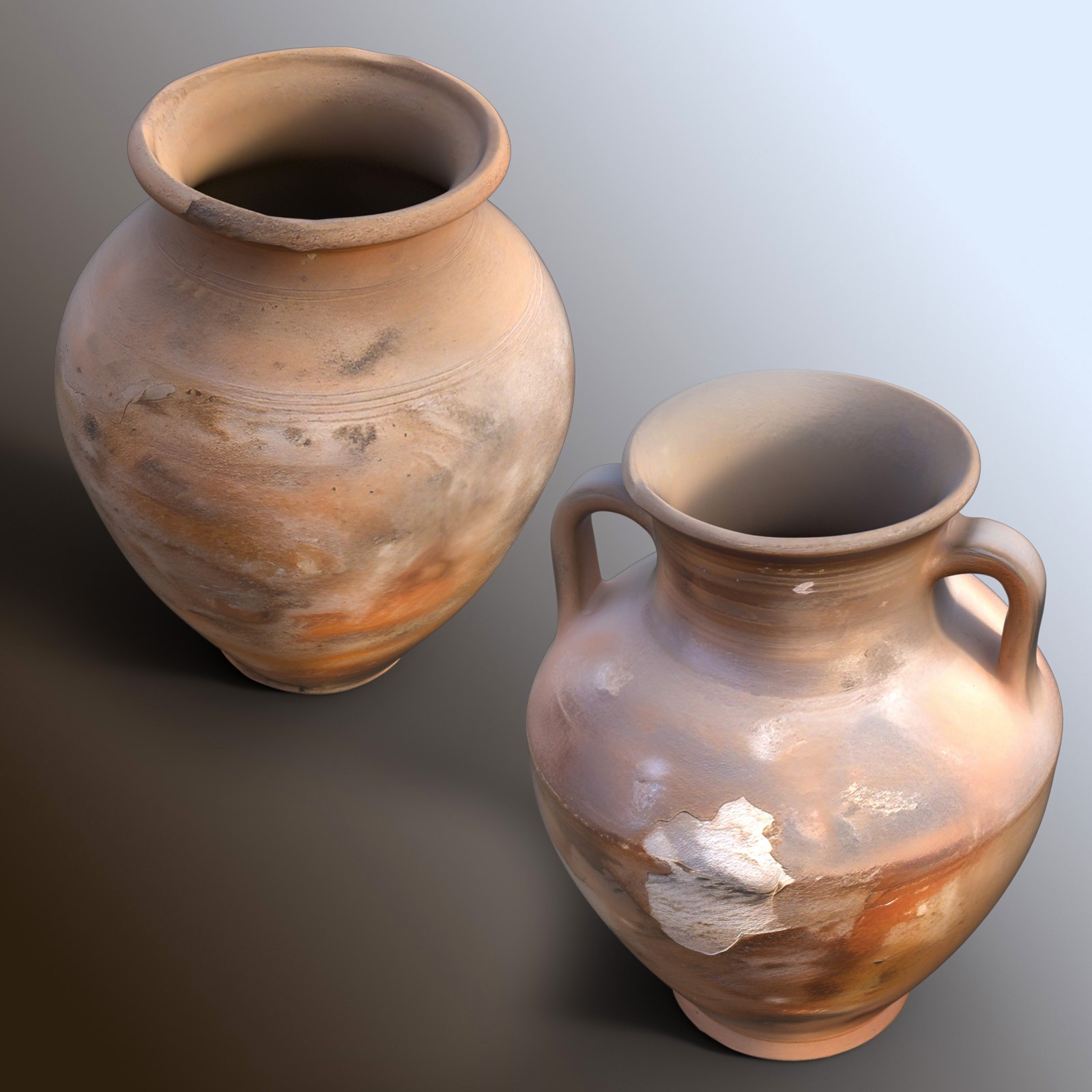 Ancient Pottery by N/A