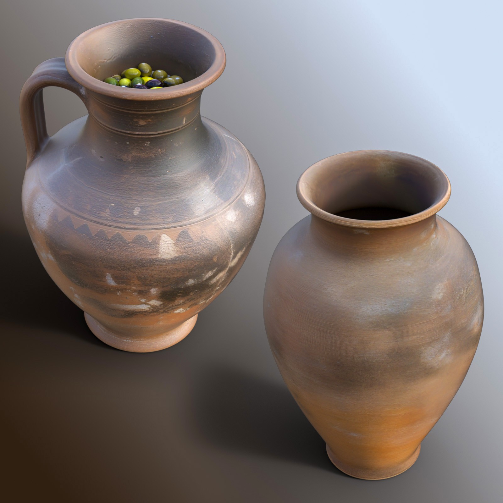 Ancient Pottery by N/A