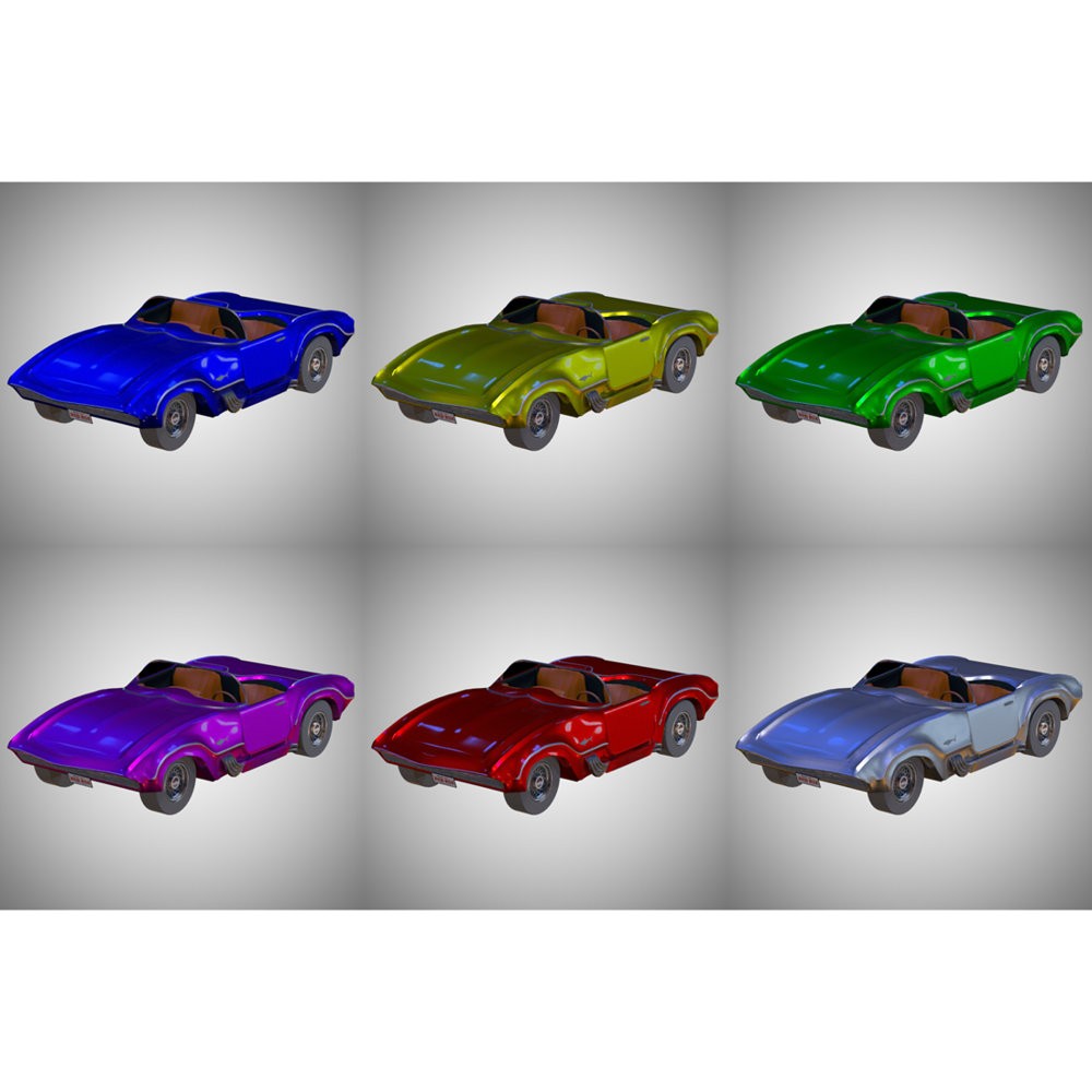 Romero Shark Sports Car for Poser by N/A