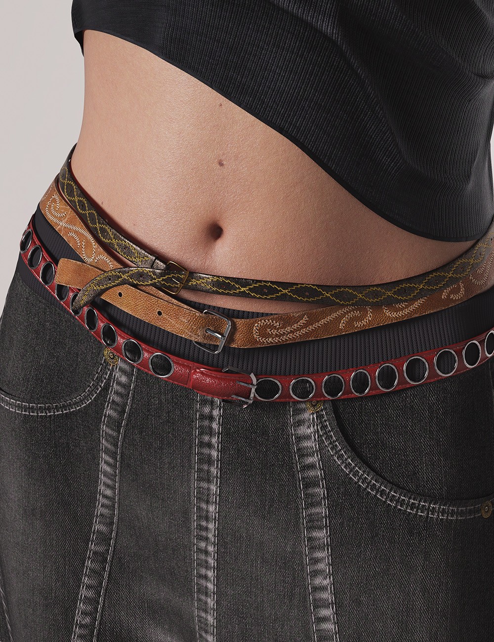 Small Fashion Belts Genesis8-8.1F-G9 by N/A