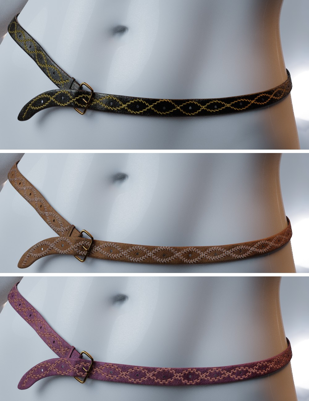 Small Fashion Belts Genesis8-8.1F-G9 by N/A