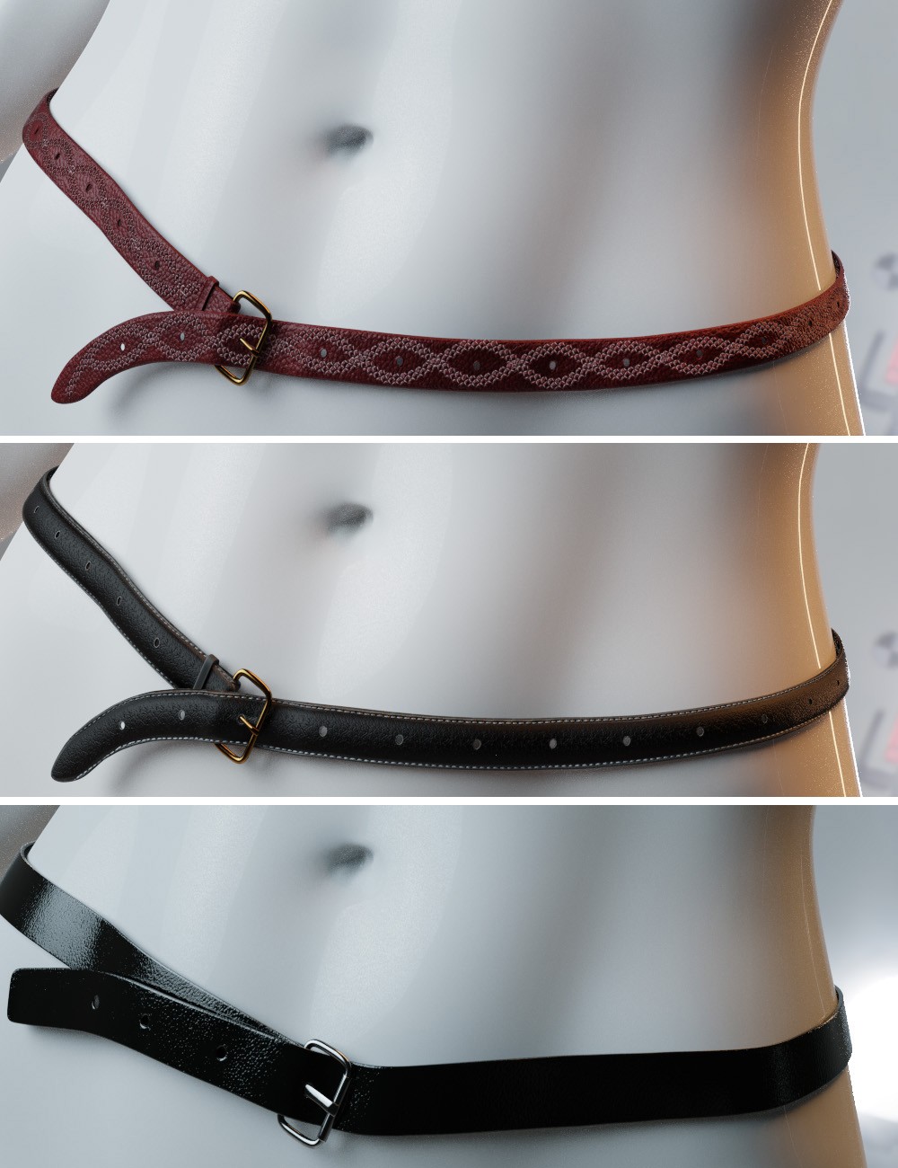 Small Fashion Belts Genesis8-8.1F-G9 by N/A