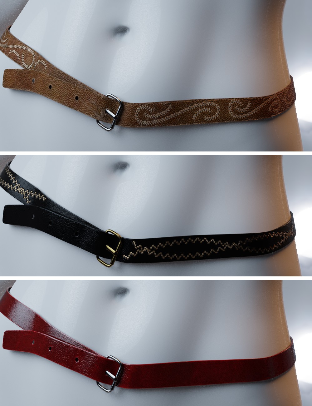 Small Fashion Belts Genesis8-8.1F-G9 by N/A