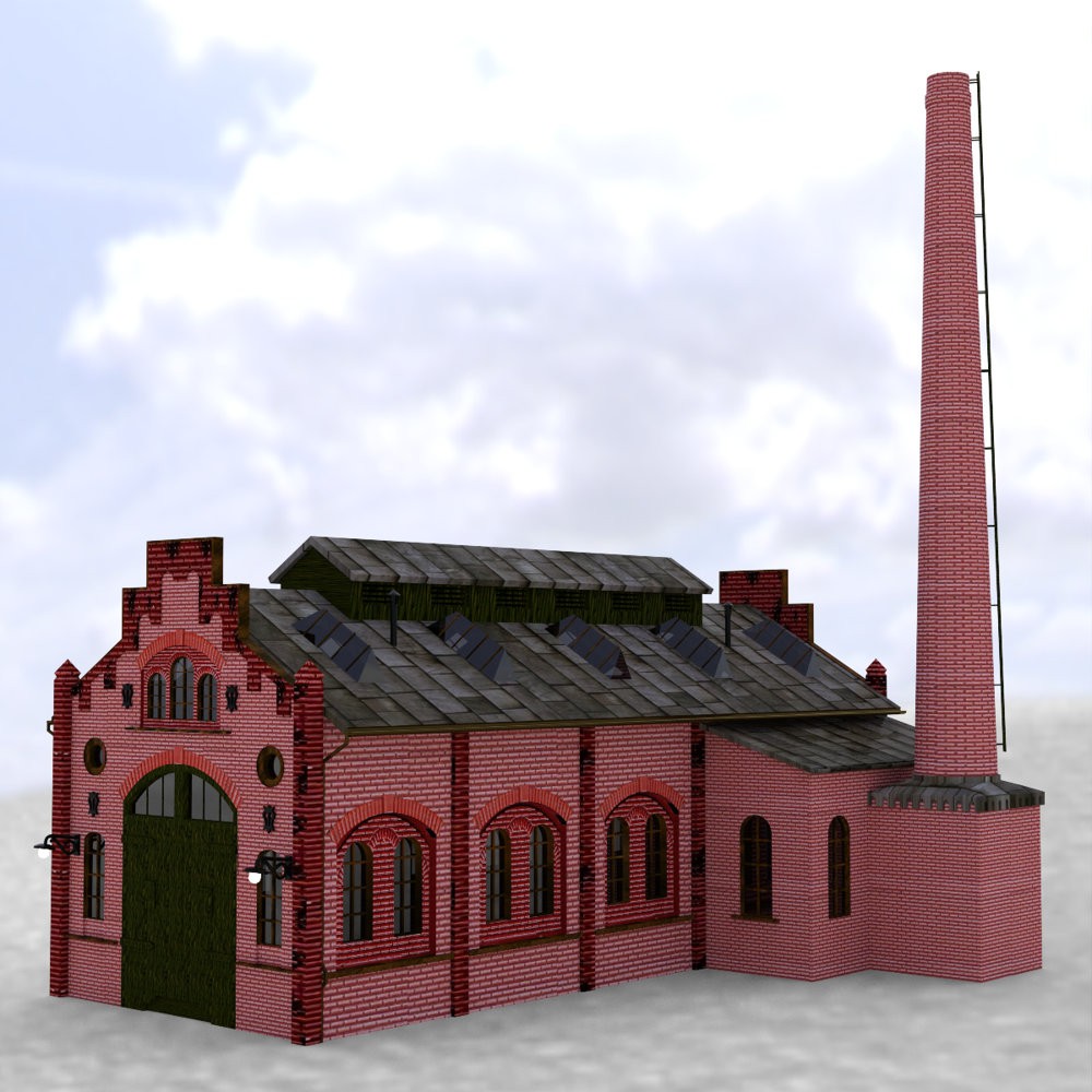 Train Repair Station for DAZ Studio by N/A