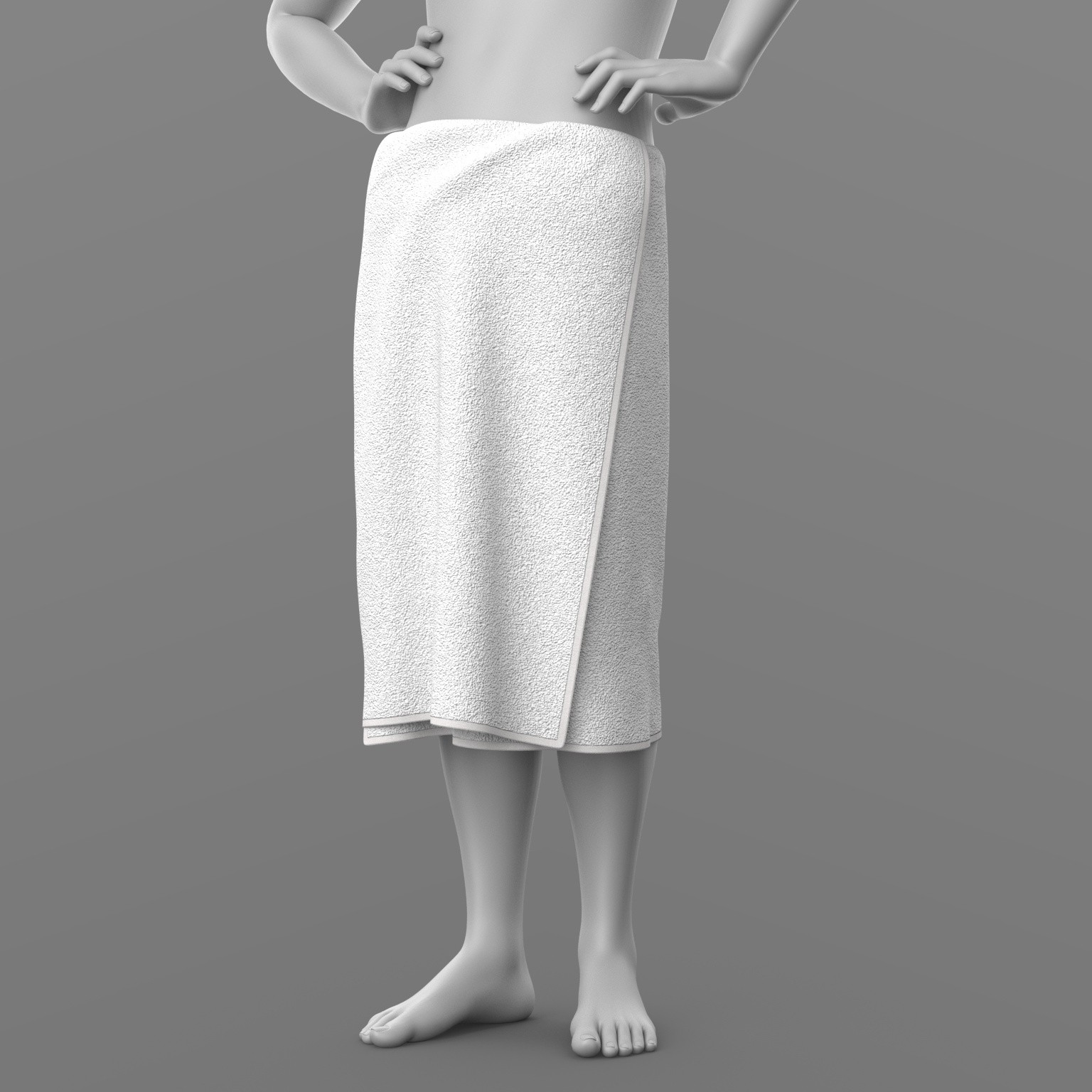 Bath Towel G8 Male by N/A