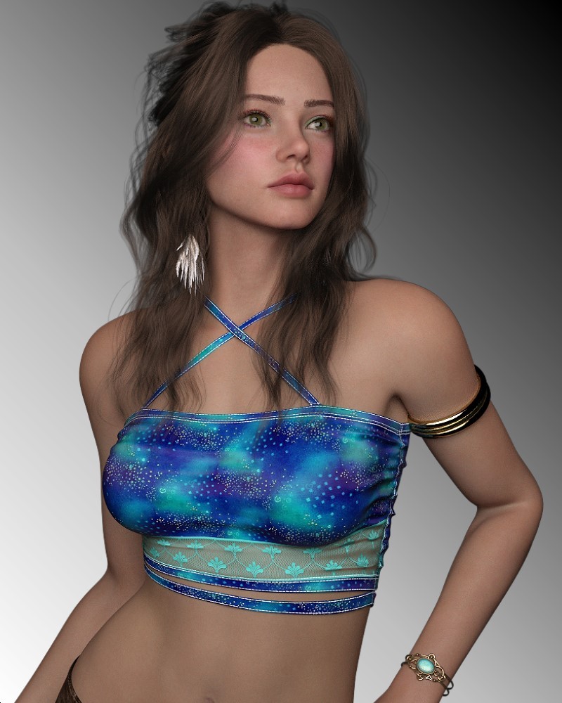 ST13 Summervibes for Strapped Tube Top by N/A