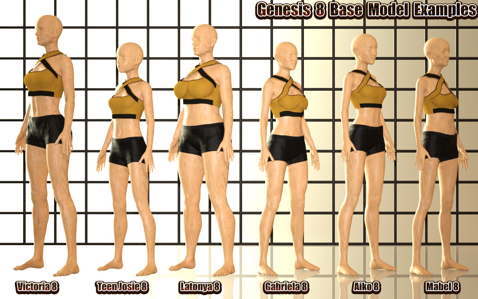 3DL Nexus Wrap Top G8F/G9 by N/A