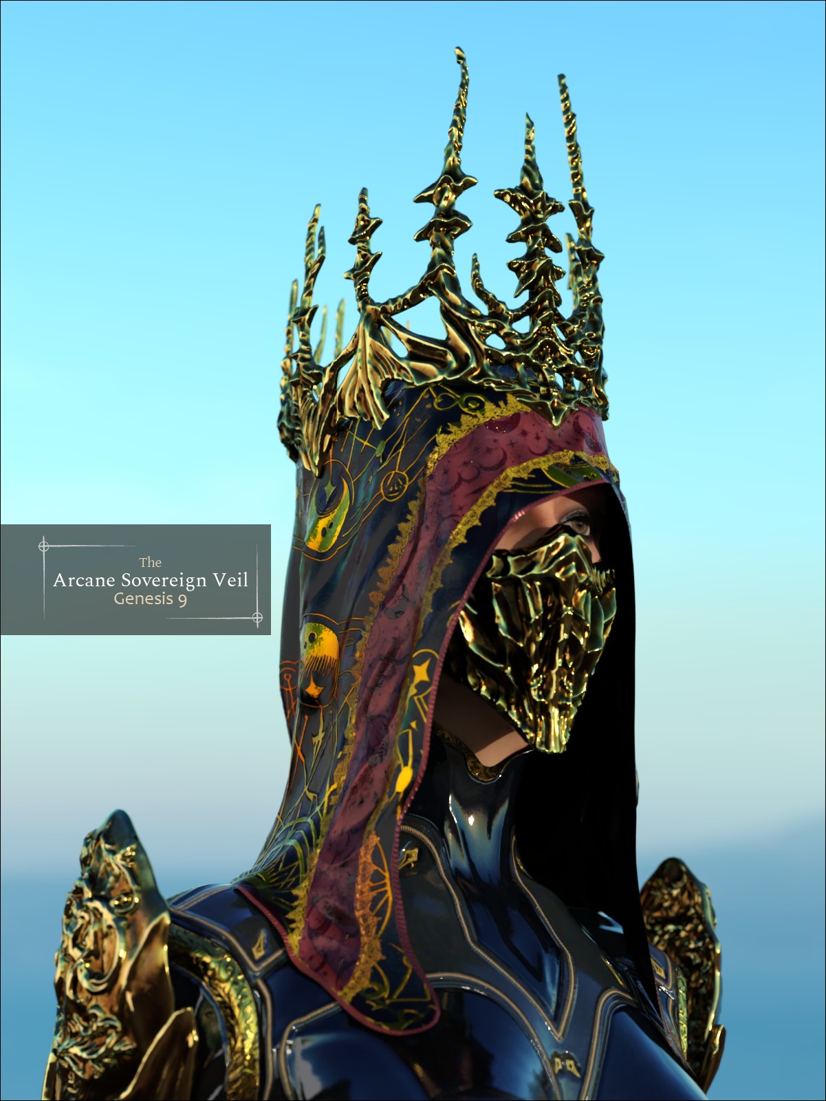 Arcane Sovereign Veil for Genesis 9 by N/A