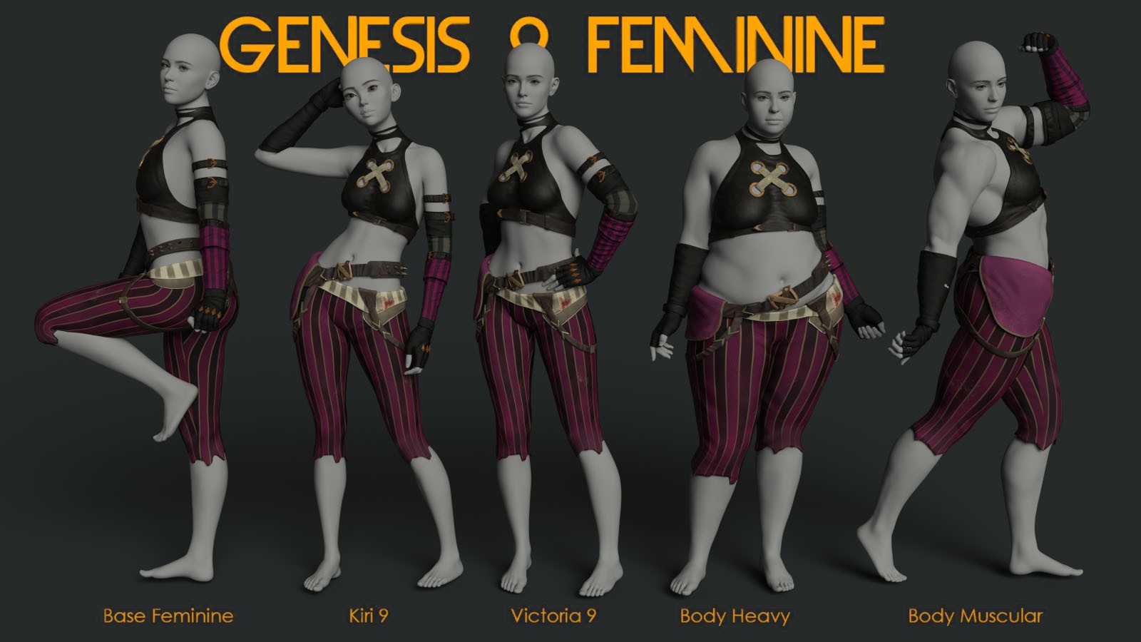 Slide3D Zaun's Rebel Raiment Bundle G9 by N/A