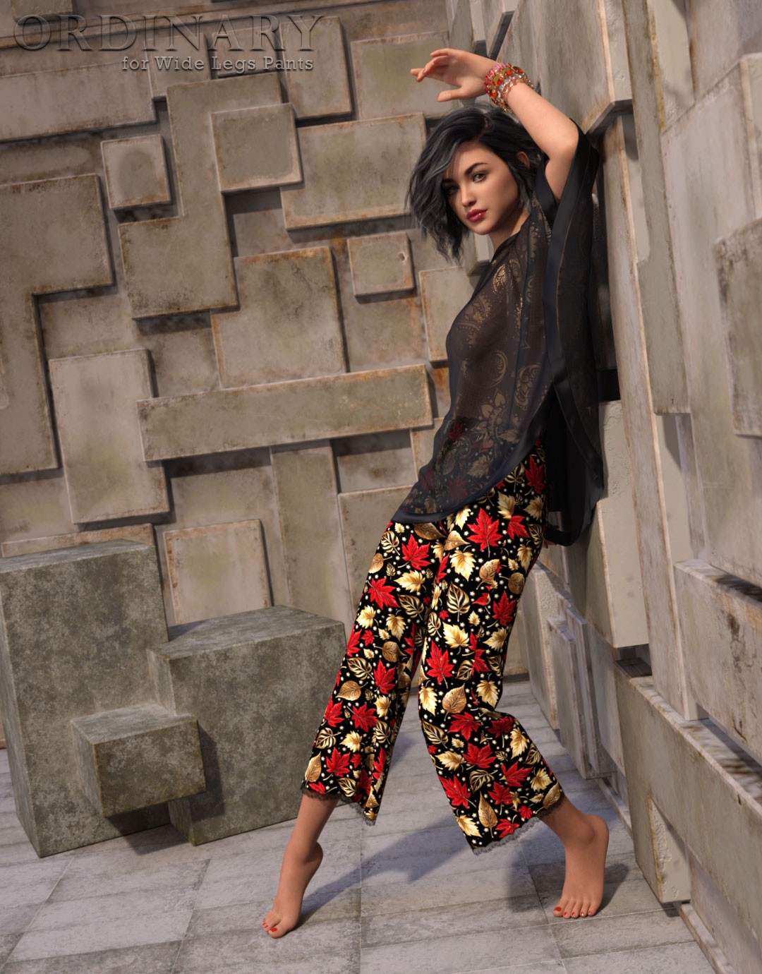 Ordinary for Wide Leg Pants by N/A