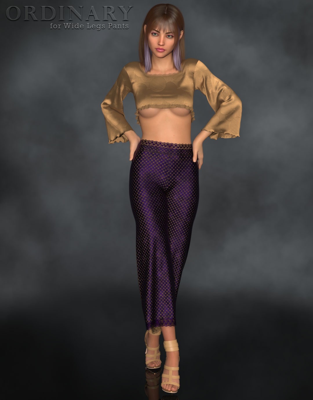 Ordinary for Wide Leg Pants by N/A