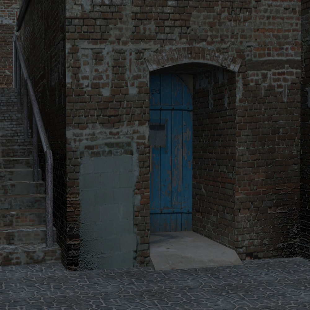 Atlanta Alley for Poser by N/A