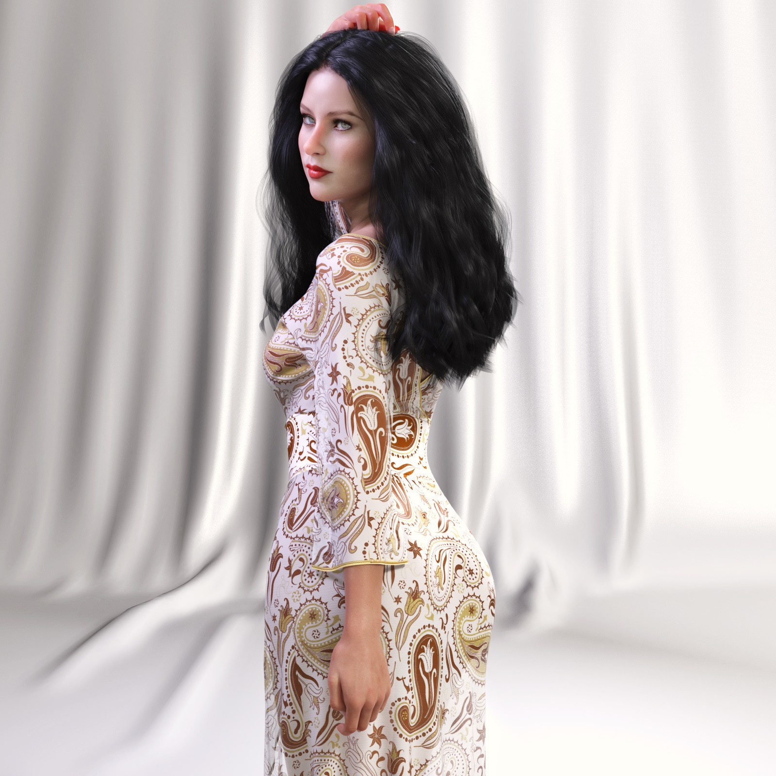 JMR dForce Ivana Beach Dress for G8F by N/A