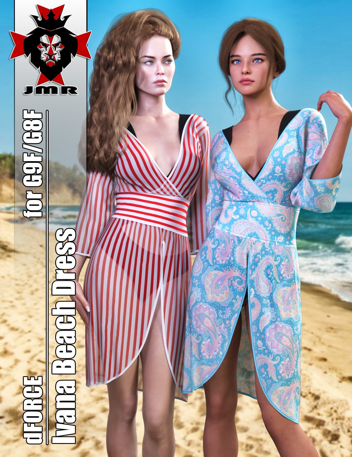 JMR dForce Ivana Beach Dress for G9F and G8F by N/A