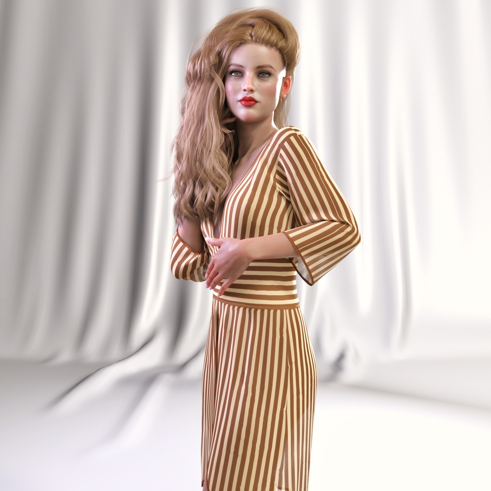 JMR dForce Ivana Beach Dress for G9F and G8F by N/A