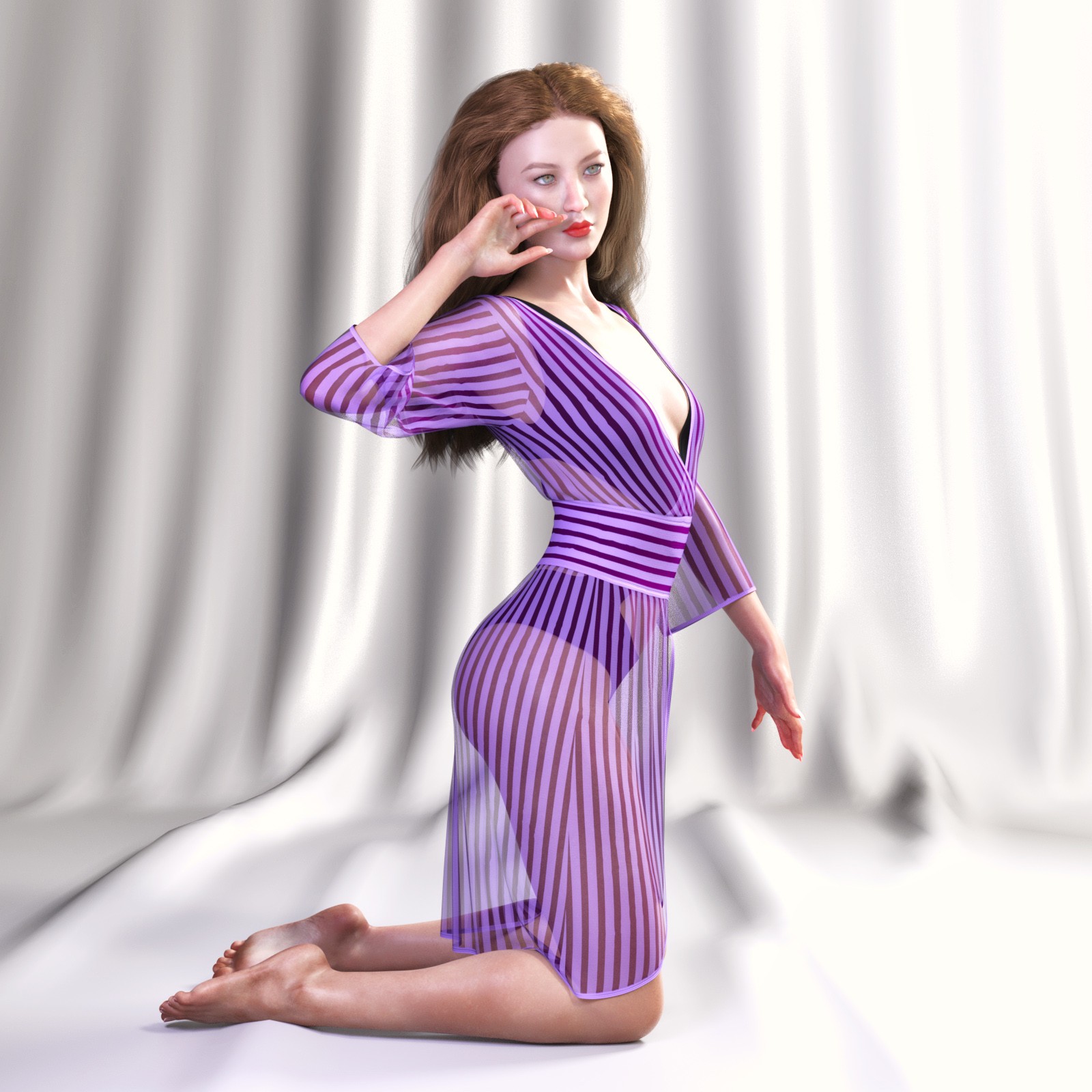 JMR dForce Ivana Beach Dress for G9F and G8F by N/A