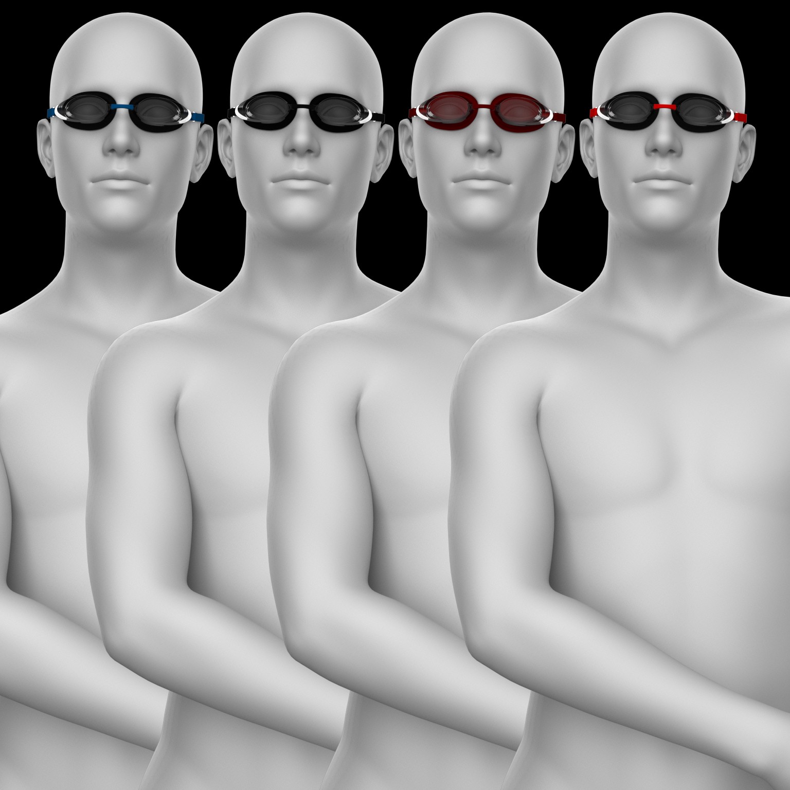 Swimming Goggles G8 Male by N/A