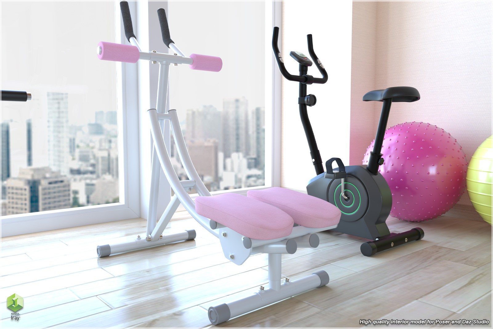 STZ Modern Fitness Room by N/A