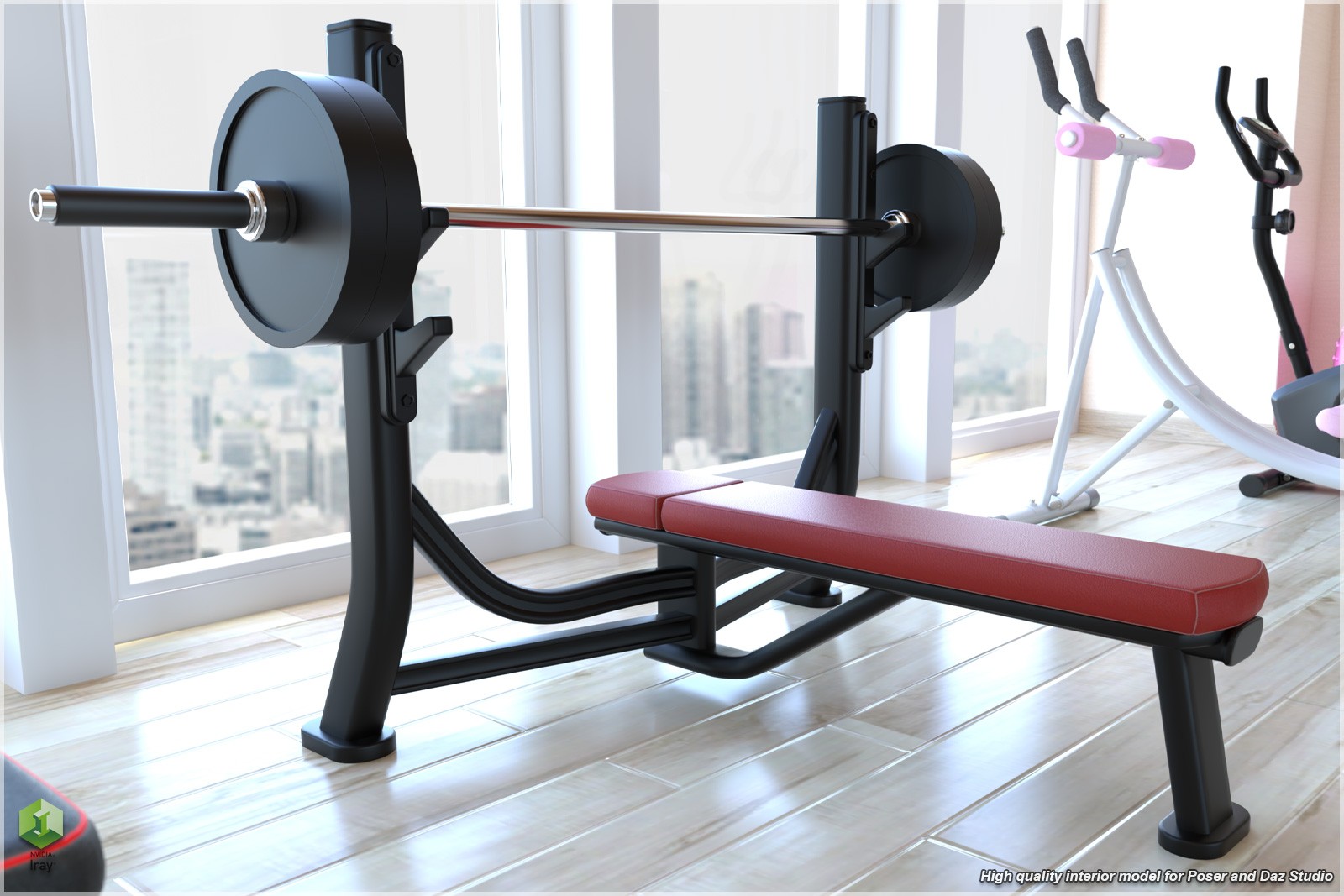 STZ Modern Fitness Room by N/A