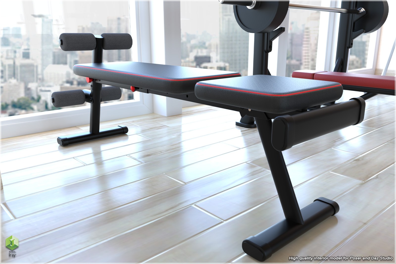 STZ Modern Fitness Room by N/A