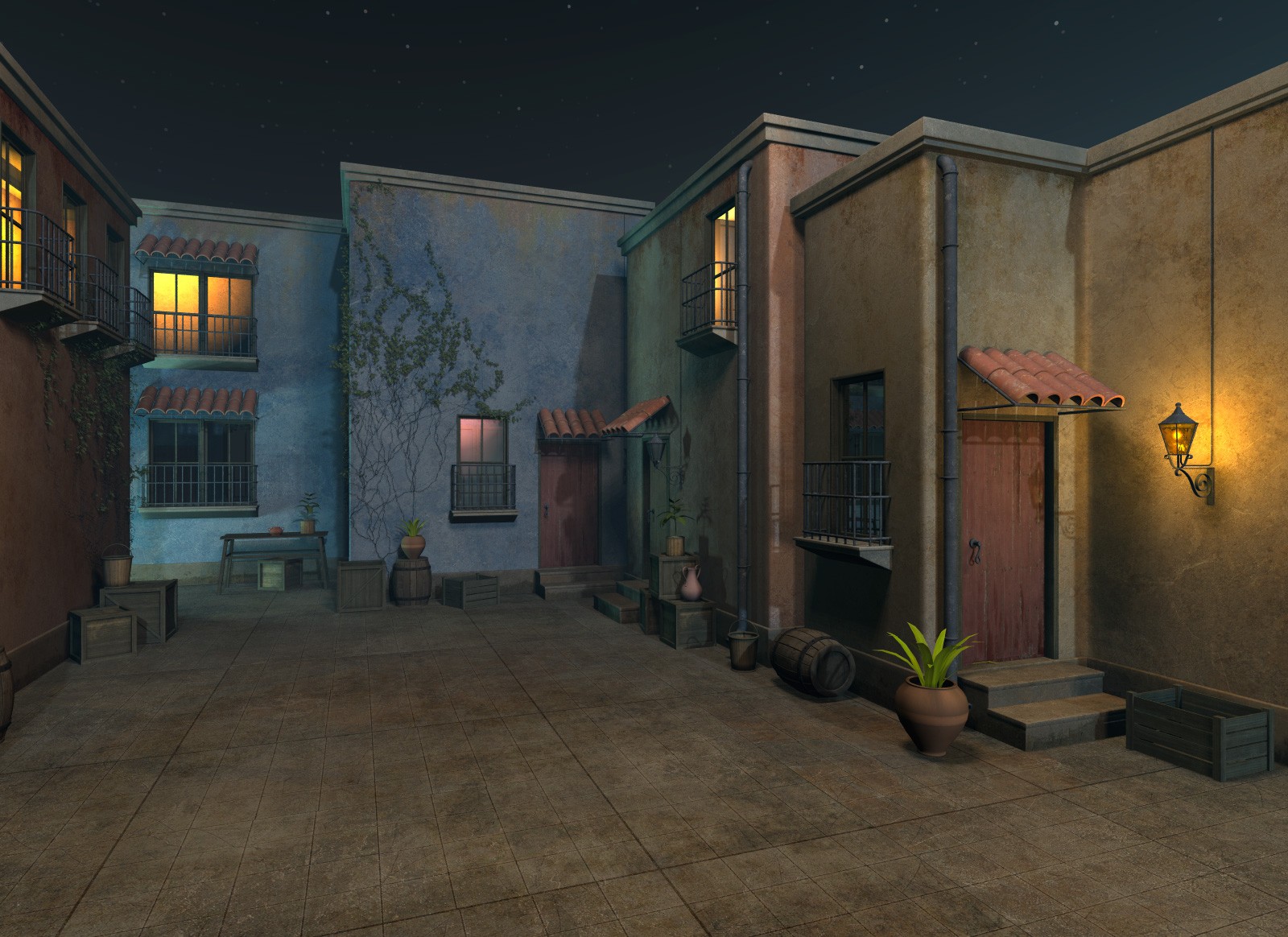 Twilight Alley for Poser by N/A