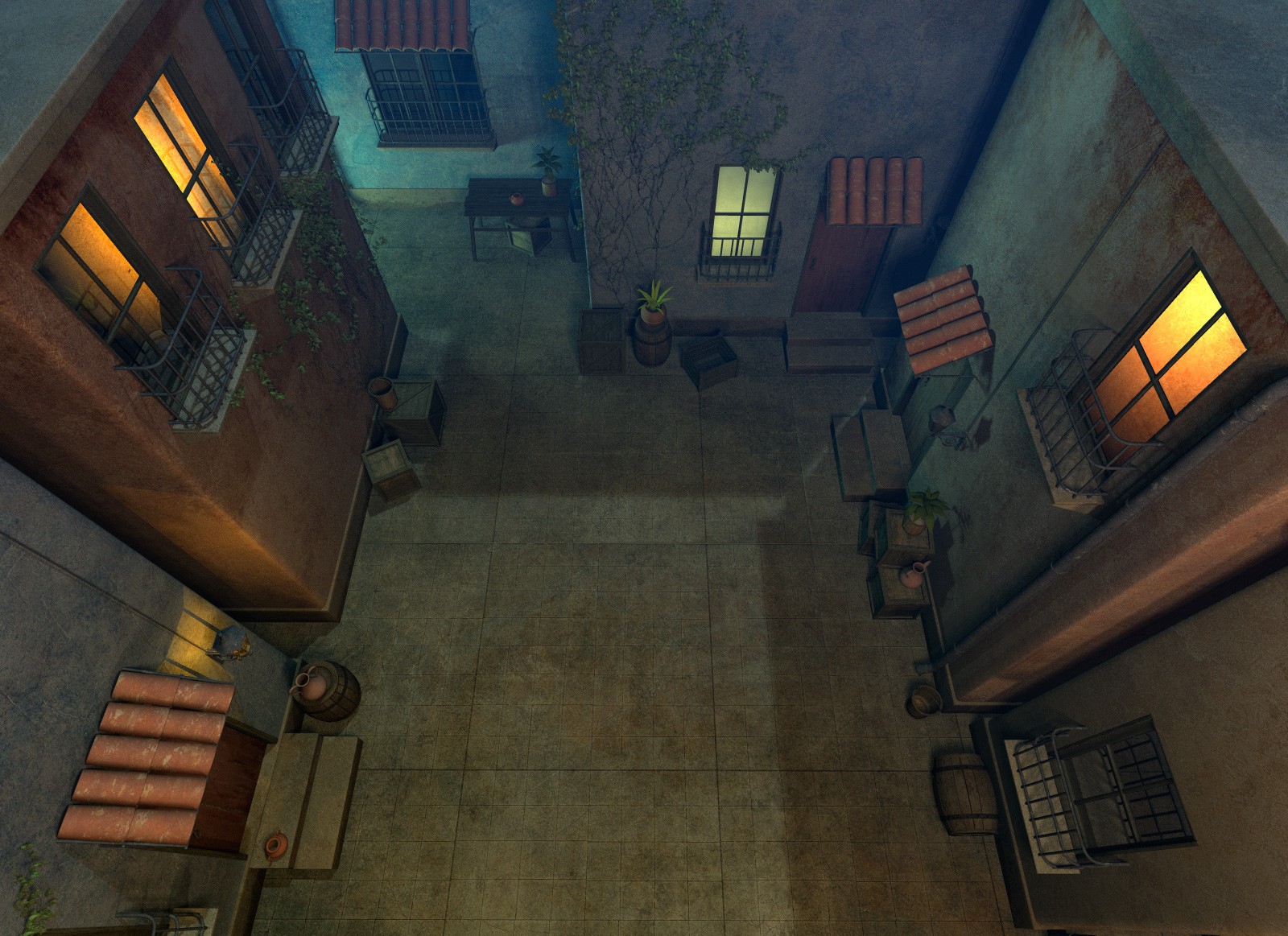 Twilight Alley for Poser by N/A