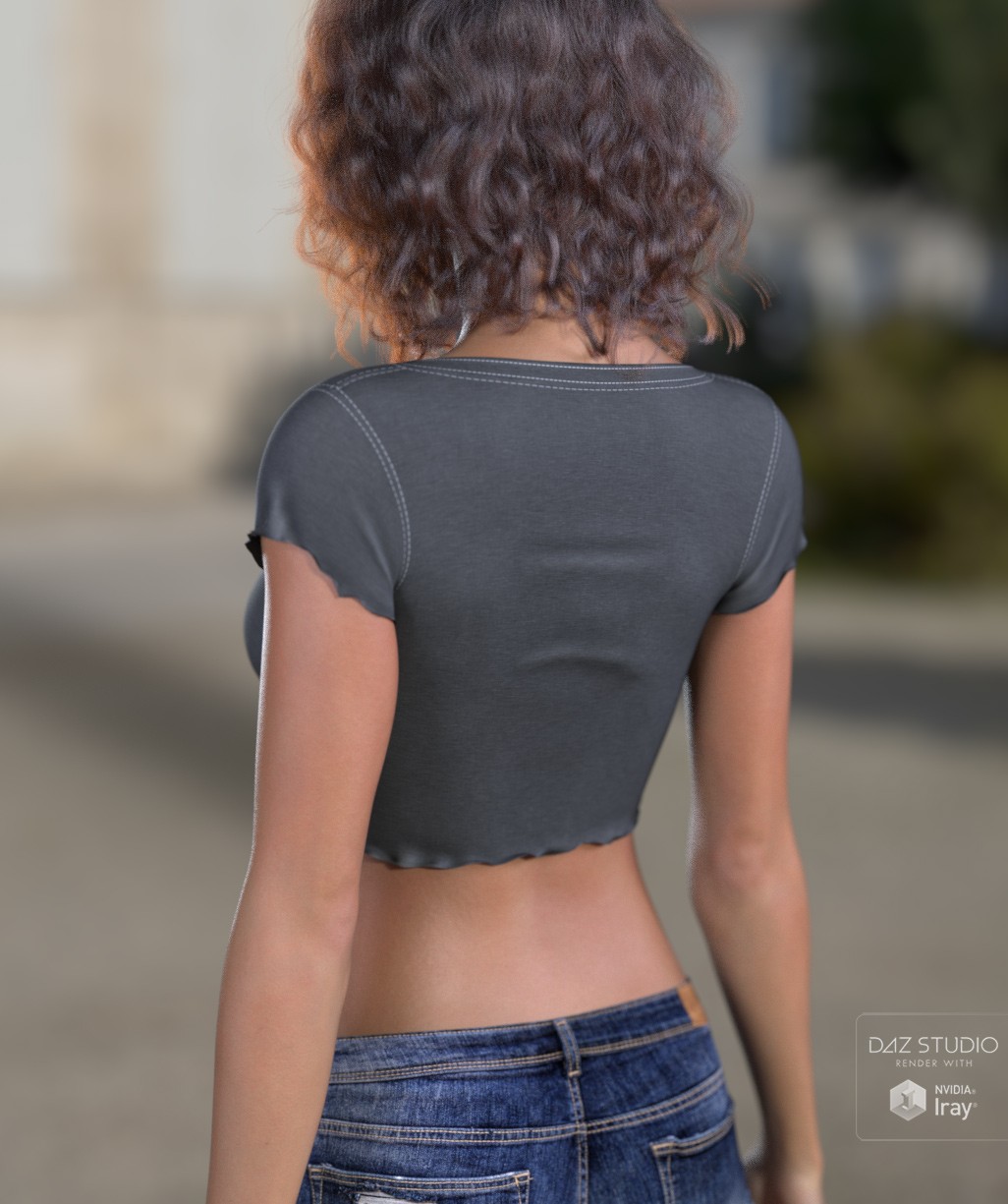 dForce Cropped Tee G9 by N/A