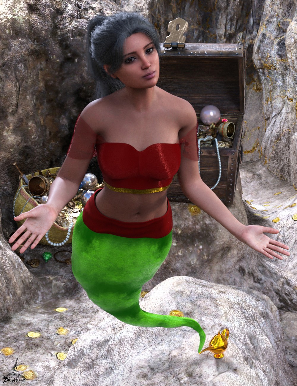 Genie Tail for Genesis 9 by N/A