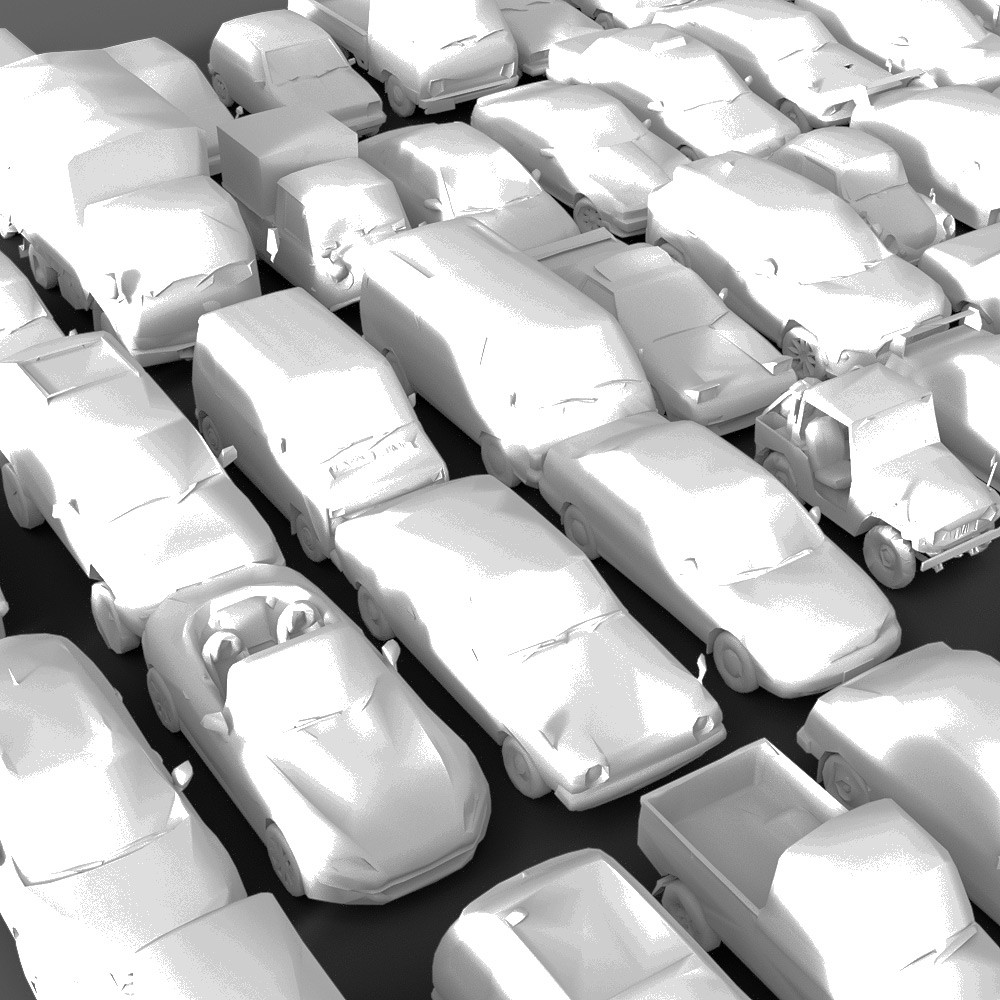 50 LowRez-Asian Vehicles for Daz Studio by N/A