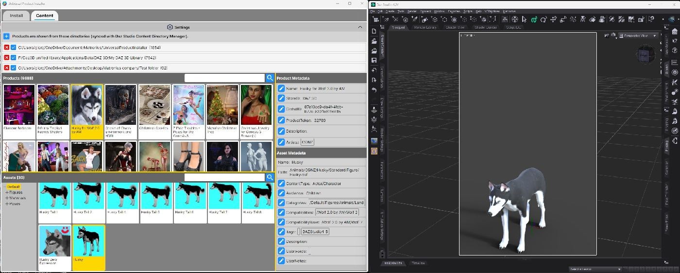 Daz Studio Universal Product Installer by N/A