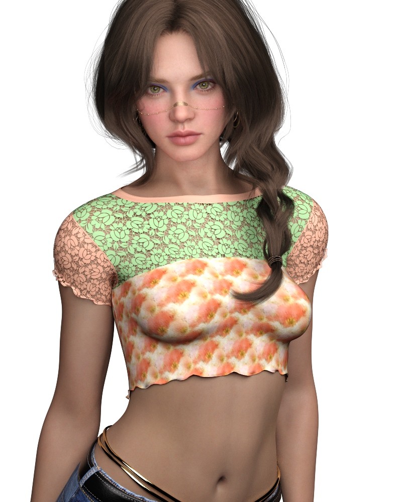 ST13 Colorwave - Cropped Tee Genesis 9 by N/A