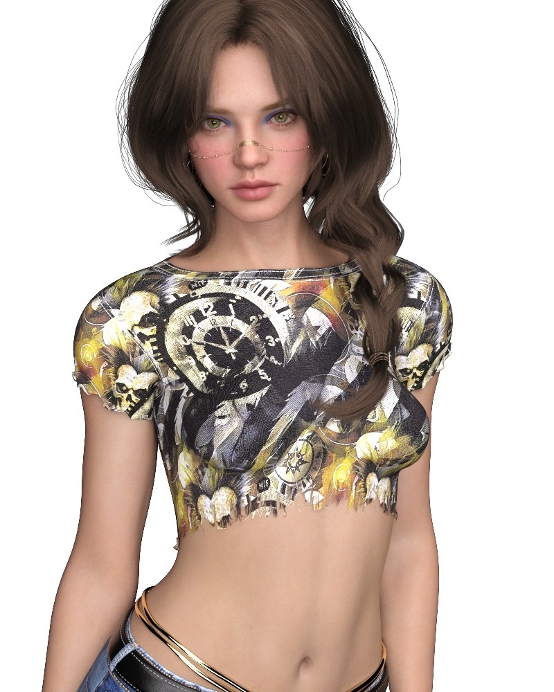 ST13 Colorwave - Cropped Tee Genesis 9 by N/A