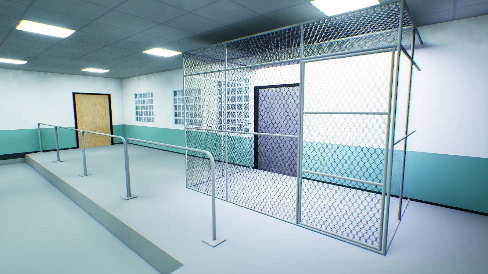 Sun Hill Police Station - Complete 3D Interior & Exterior Model by N/A