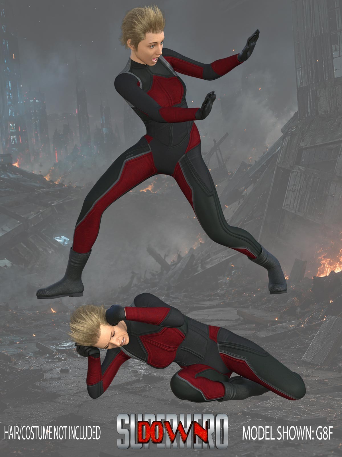SuperHero Down for G8F Volume 31 by N/A