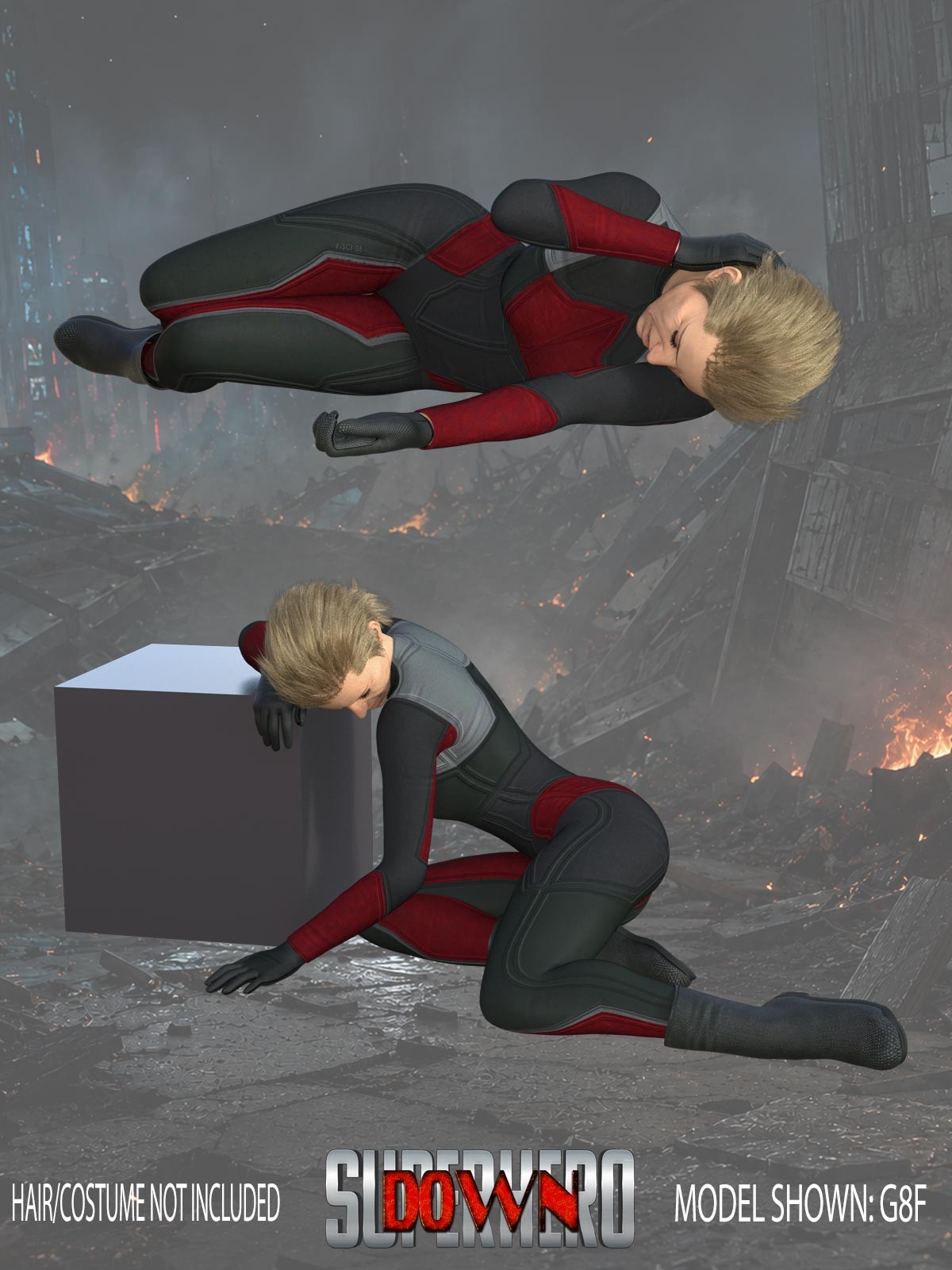 SuperHero Down for G8F Volume 31 by N/A