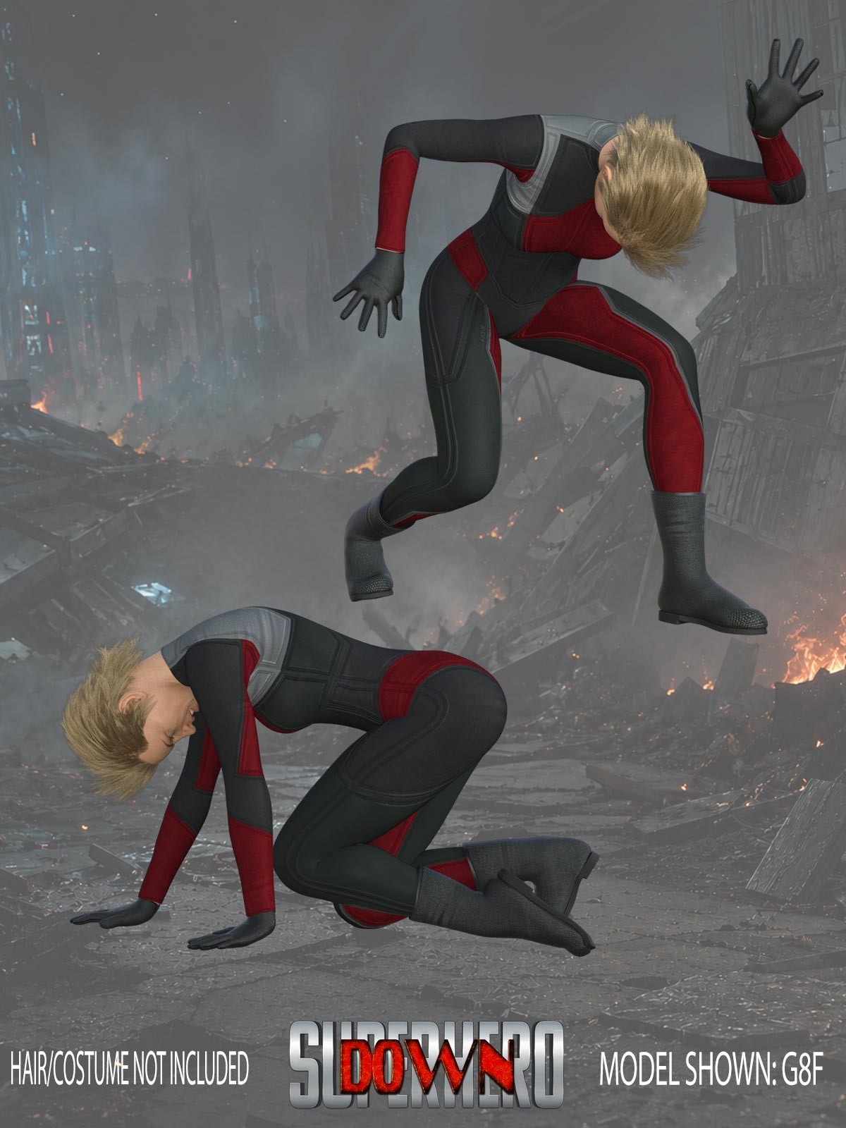 SuperHero Down for G8F Volume 31 by N/A