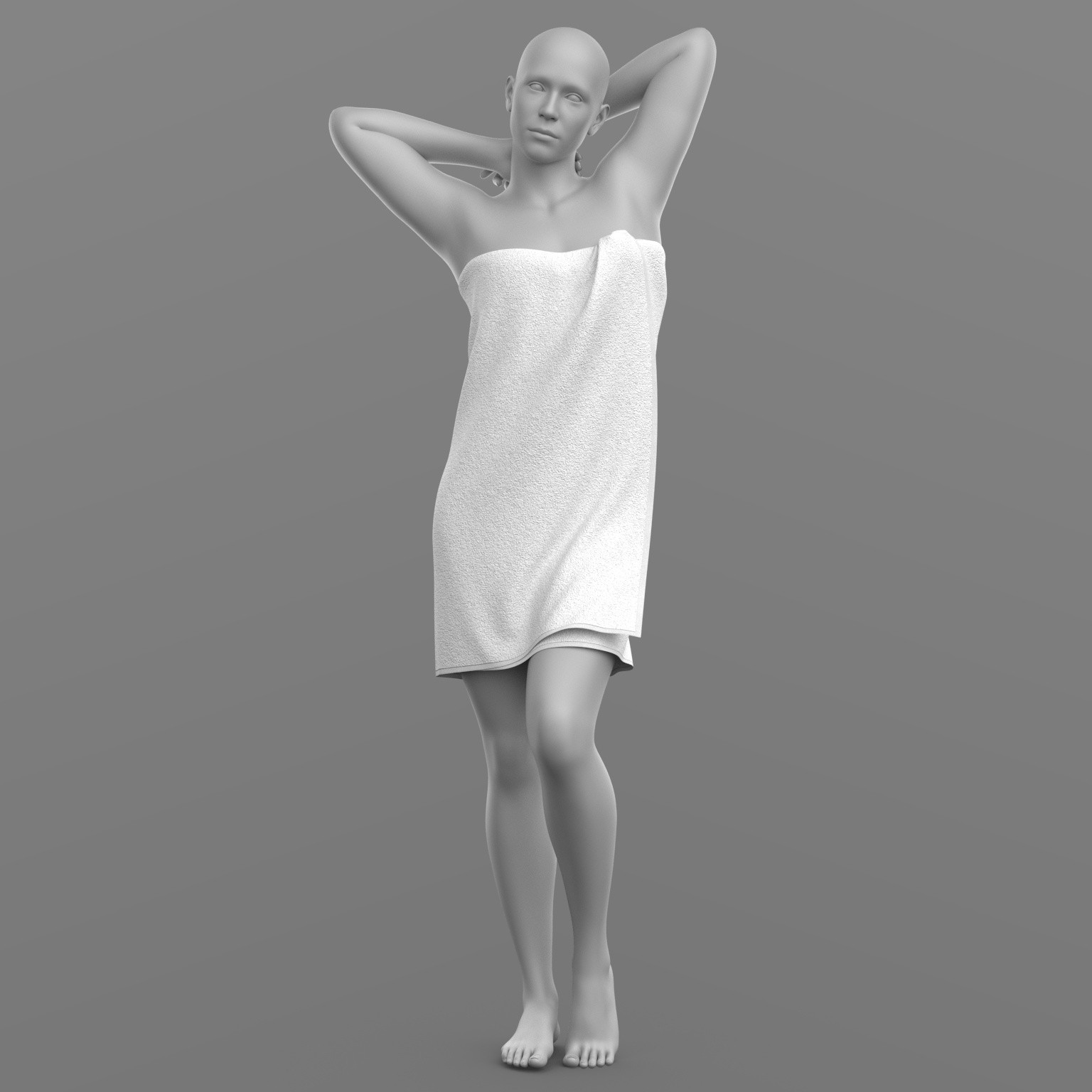 Bath Towel 02v G9 by N/A