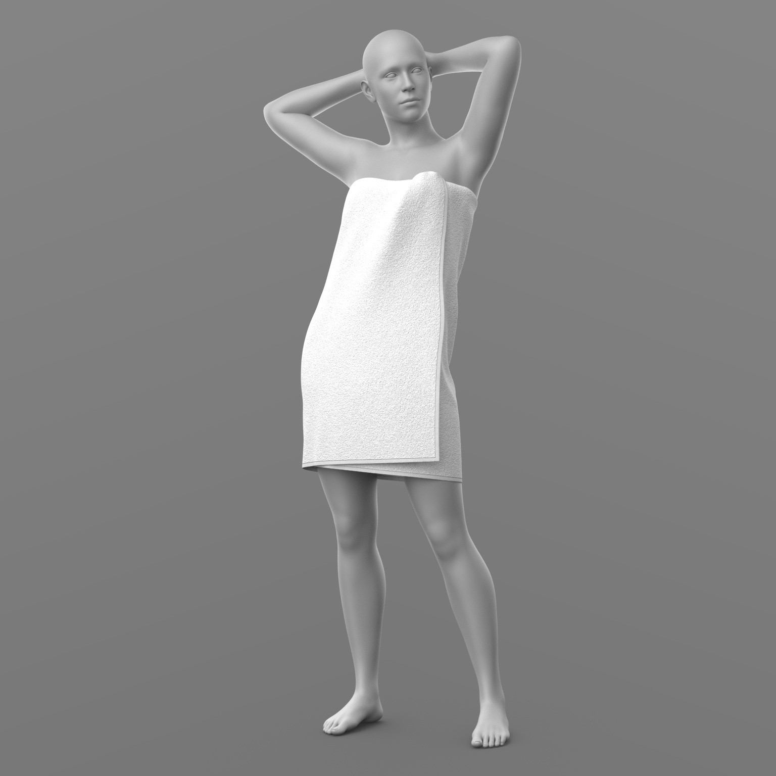 Bath Towel 02v G9 by N/A