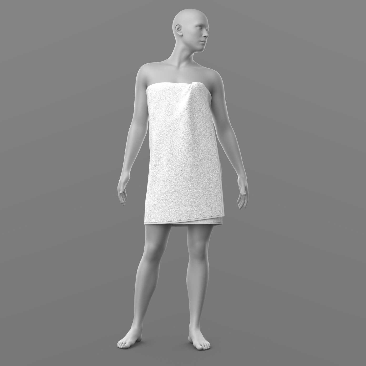 Bath Towel 02v G9 by N/A
